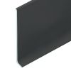 Listwa przypodłogowa aluminiowa natynkowa 60 mm RAL 9005 (czarny mat)