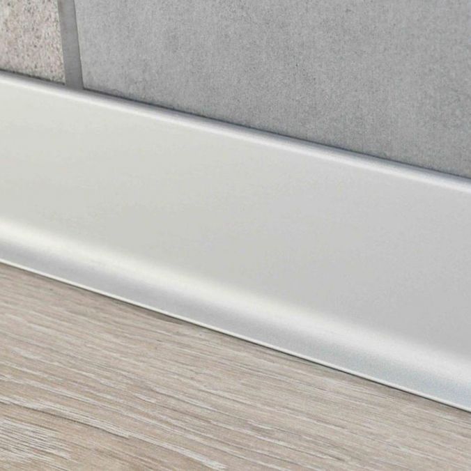 Listwa przypodłogowa aluminiowa natynkowa 60 mm surowa